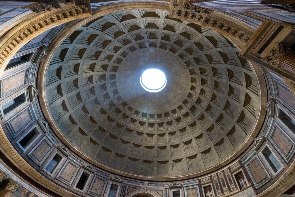 coupole du pantheon de rome