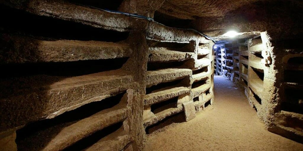 visite catacombes rome saint priscille
