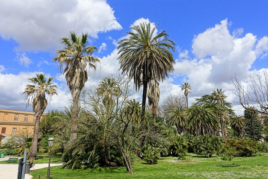 jardin botanique rome trastevere