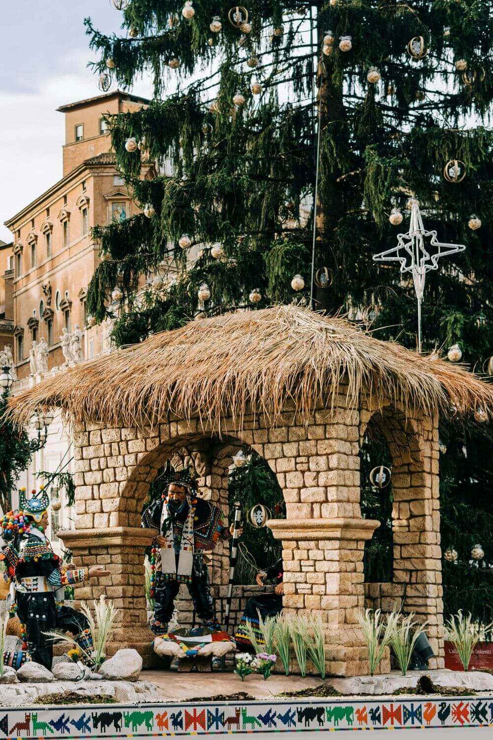Le marché de Noël rome