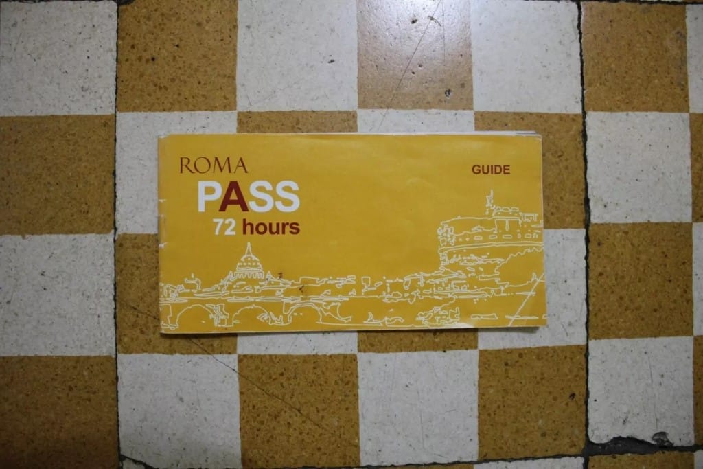 romapass 72h guide papier