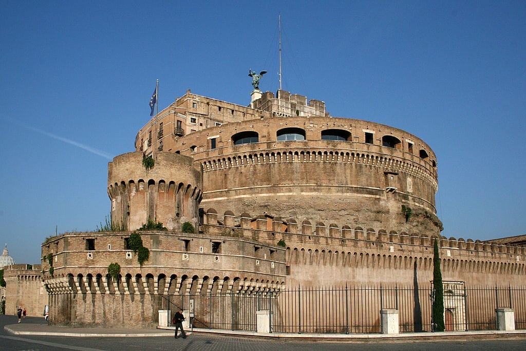 chateau saint ange rome octobre