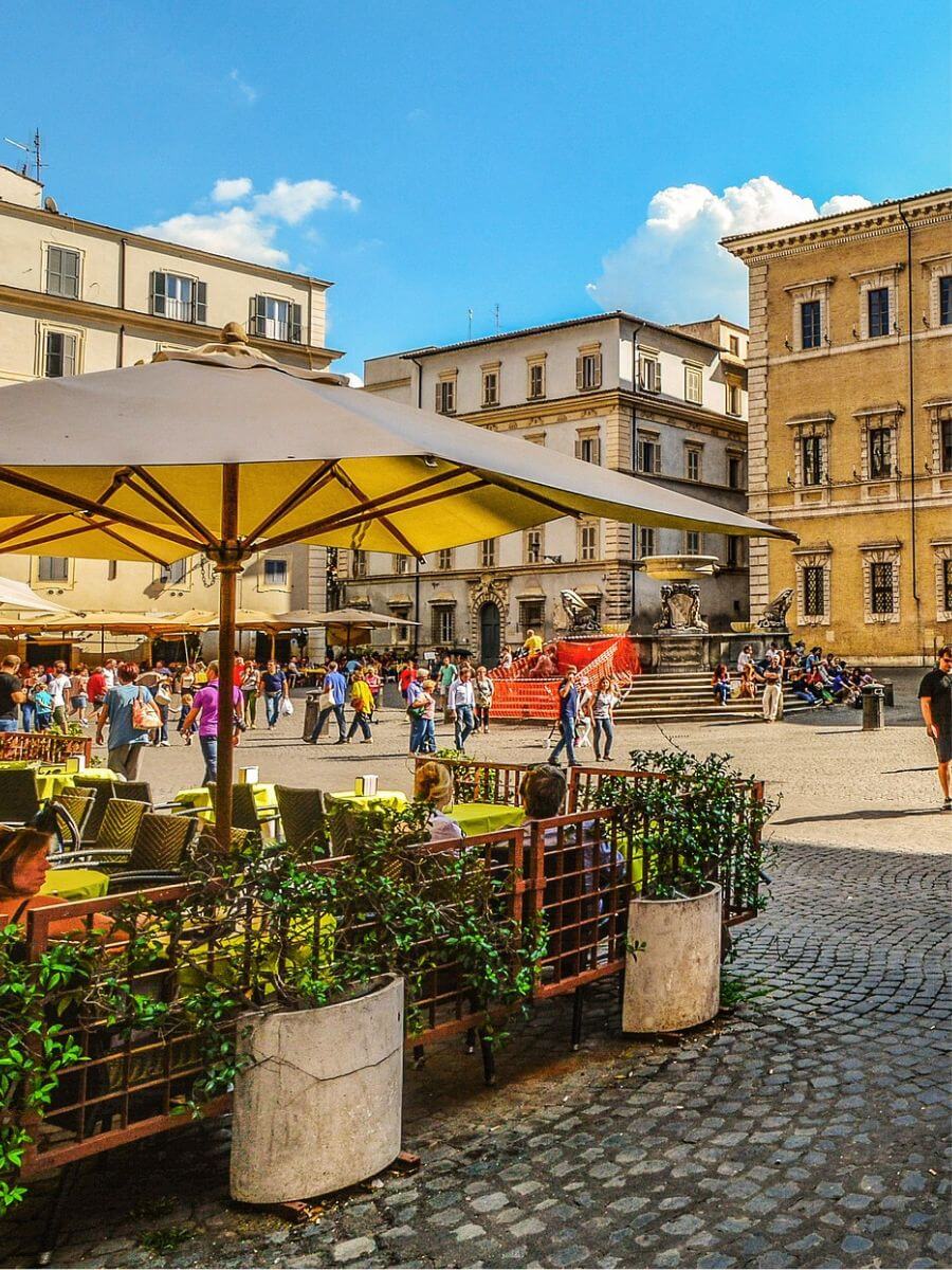Trastevere quartier in Rome