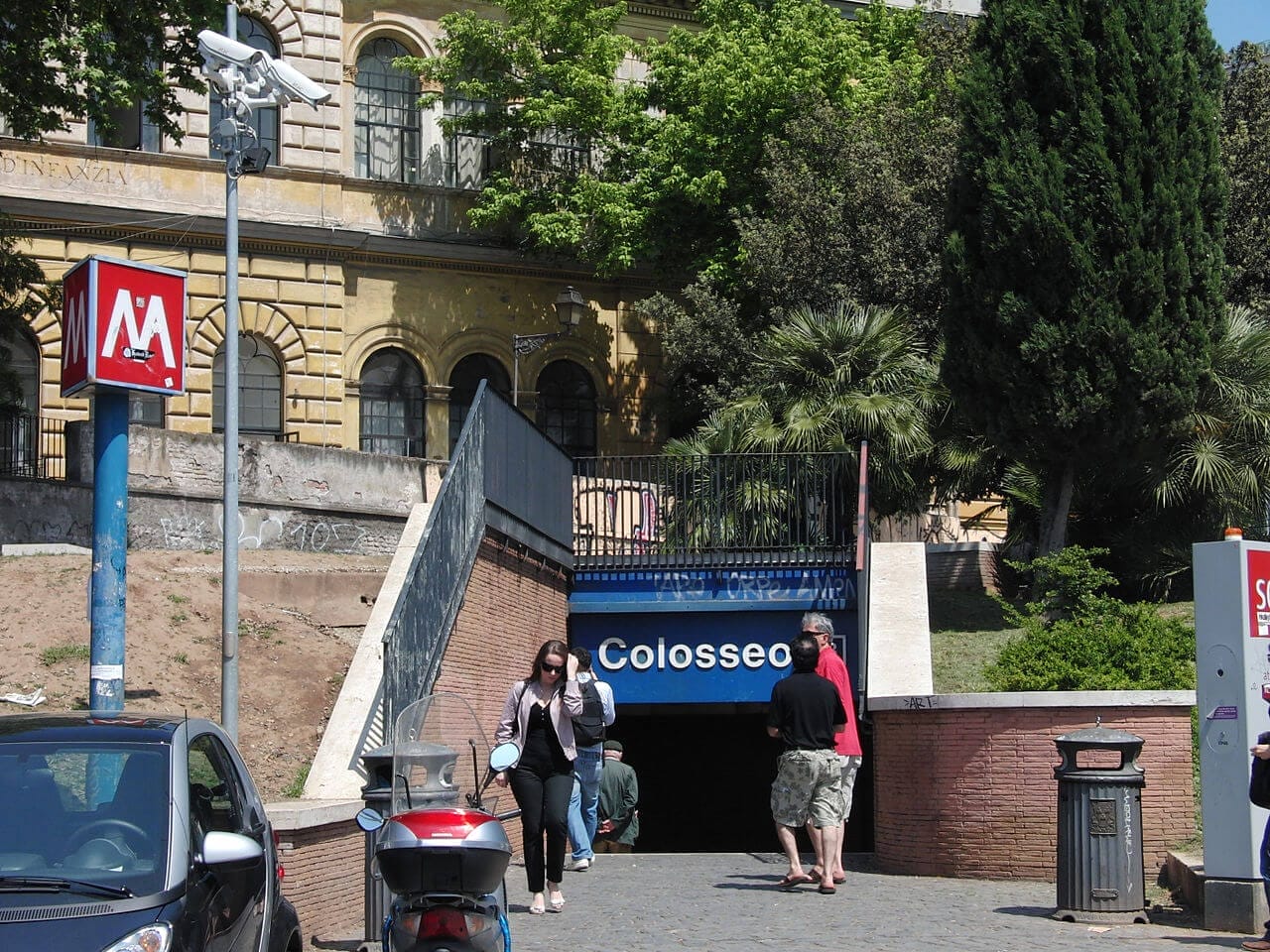 Station Colosseo Métro Rome