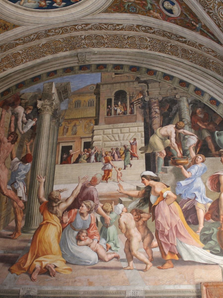 la chapelle Sixtine par Michel-Ange