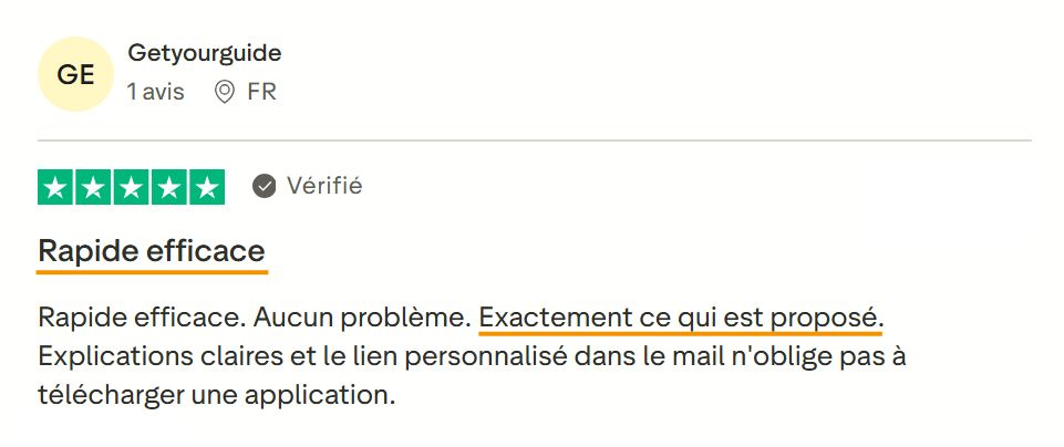 Turbopass Rome avis client