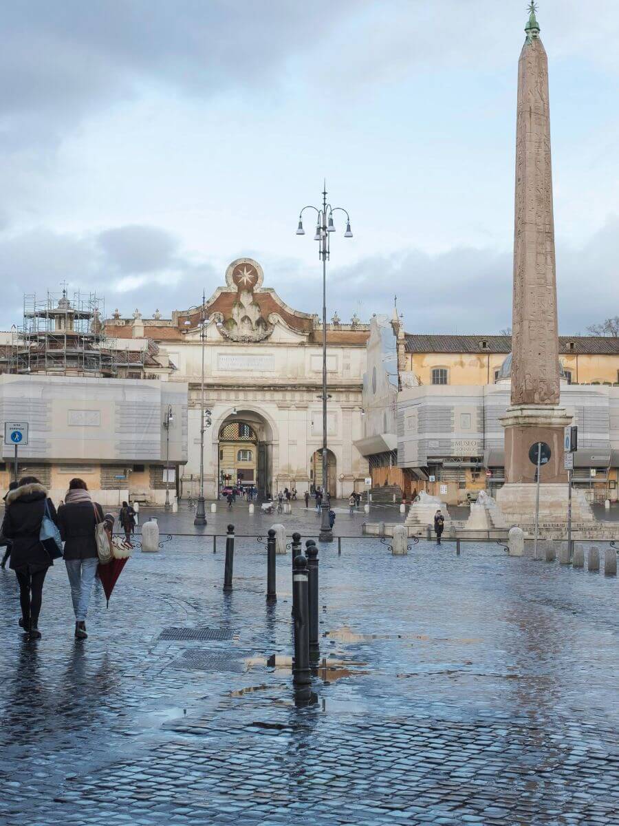 La Porta del Popolo rome