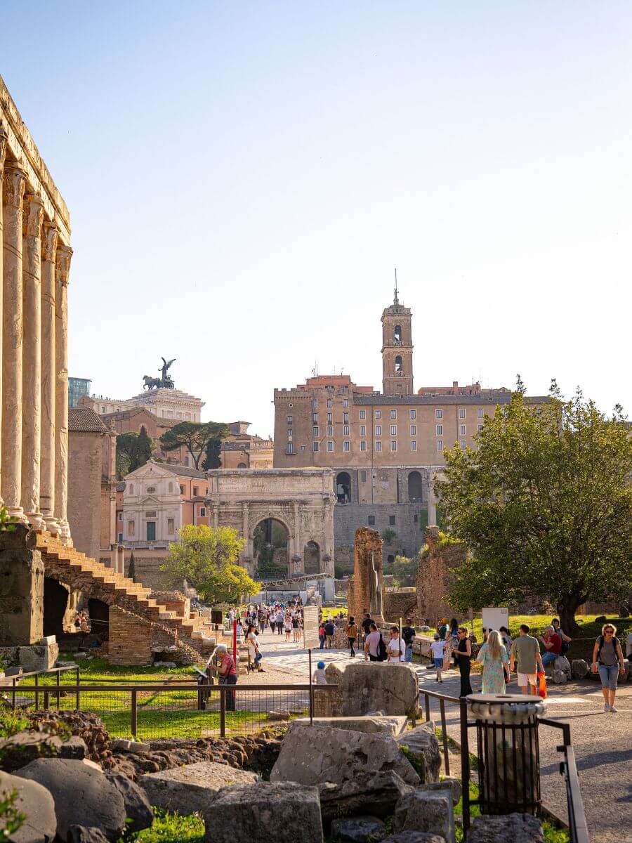 Carte des offices du tourisme de Rome